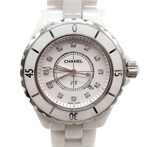 chanel j12 quartz ladies watch|authentic chanel j12 watch.